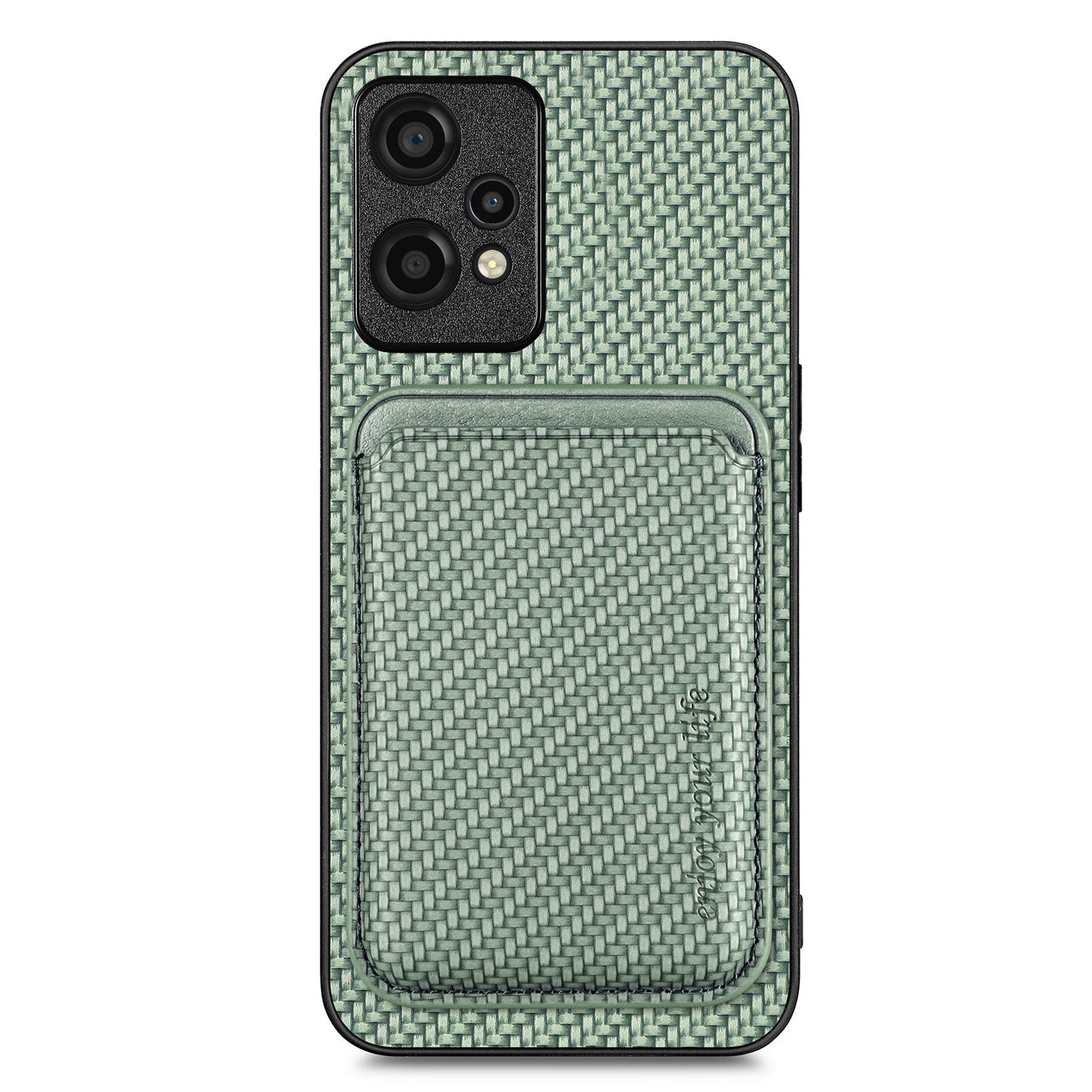 For OnePlus Nord CE 2 Lite 5G Magnetic Absorption Detachable Card Holder Phone Case Carbon Fiber Texture Anti-drop Cover For OnePlus Nord CE 2 Lite 5G Magnetic Absorption Detachable Card Holder Phone Case Carbon Fiber Texture Anti-drop Cover